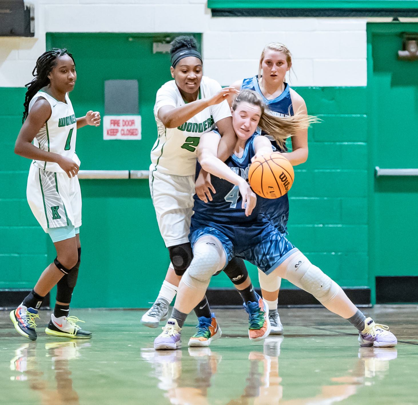 their home basketball game against West Rowan